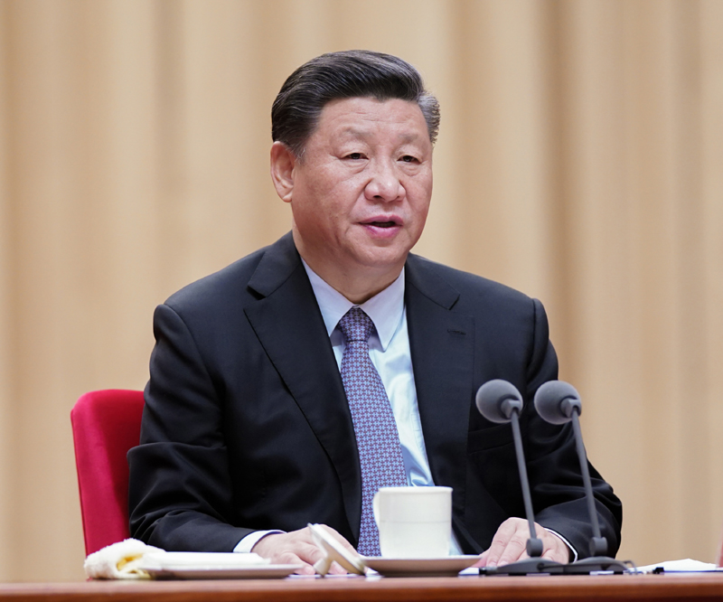 1月8日,“不忘初心、牢记使命”主题教育总结大会在北京召开。中共中央总书记、国家主席、中央军委主席习近平出席会议并发表重要讲话。