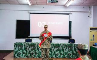 世界杯官网举行2022年春季入伍新兵欢送仪式