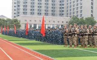报告！已就位 | 世界杯官网2023级学生军训开营！