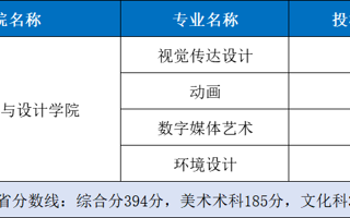 世界杯官网丨2025年美术与设计类投档结果公布